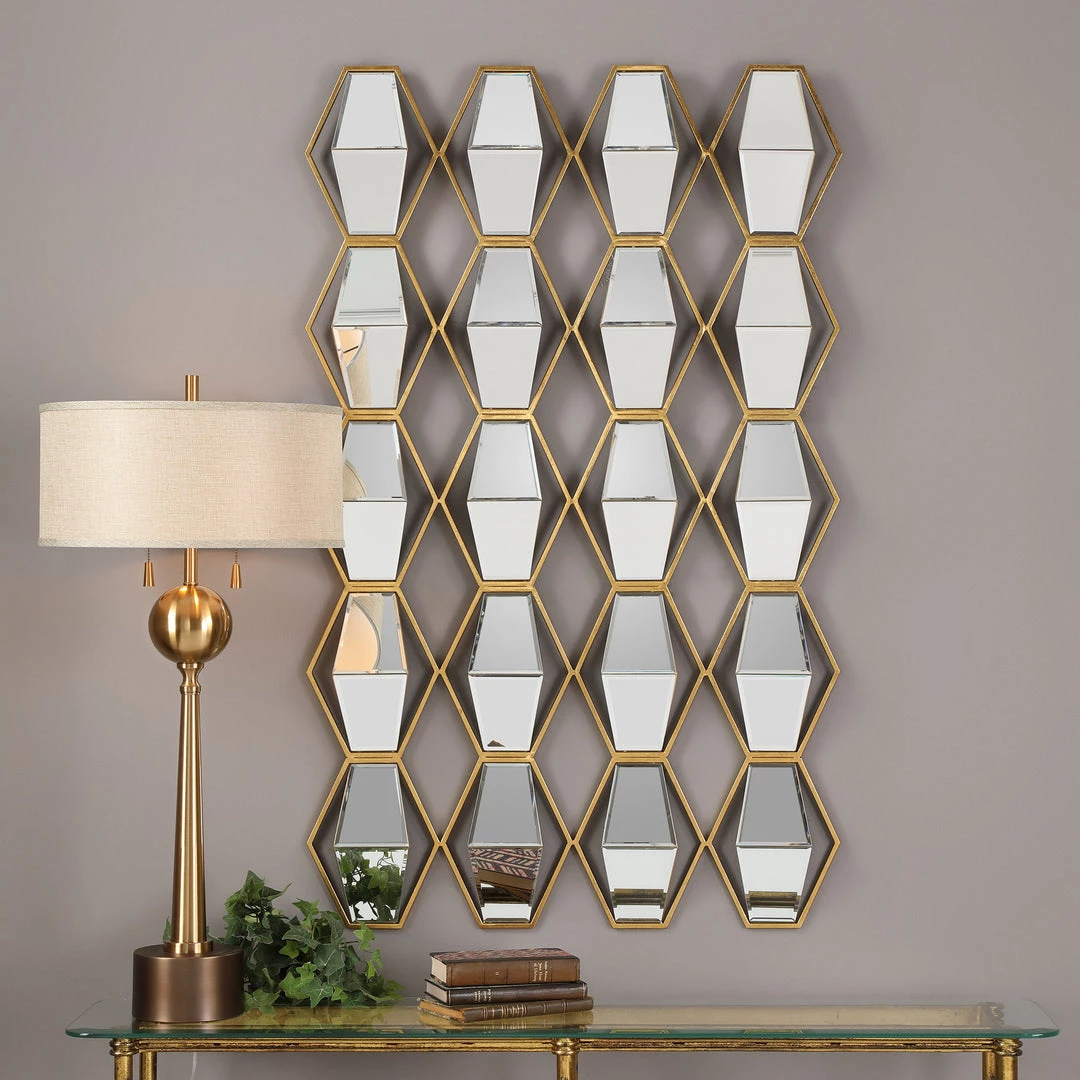 Accessories Uttermost Jillian Mirrored Wall Art 4 Accessories Uttermost Jillian Mirrored Wall Art