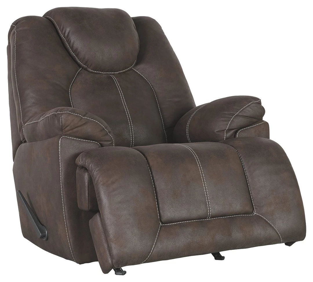 Ashley Furniture Warrior - Coffee - Rocker Recliner 7 Ashley Furniture Warrior - Coffee - Rocker Recliner