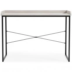 Signature Design By Ashley® Desks Bayflynn - White/black - Home Office Desk