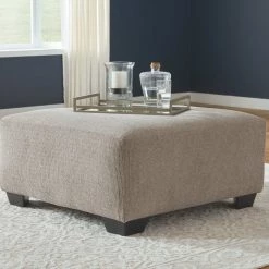 Ashley Furniture Ottomans Baranello - Stone - Oversized Accent Ottoman