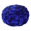 Moe's Home Collection Accessories Pj Velvet Pouf Royal Blue