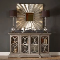 Cabinets Uttermost Belino Wooden 4 Door Chest