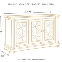 Ashley Furniture Servers Bolanburg - Beige - Dining Room Server