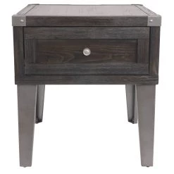 Ashley Furniture Tables Todoe - Gray Dark - Rectangular End Table 18 Ashley Furniture Tables Todoe - Gray Dark - Rectangular End Table