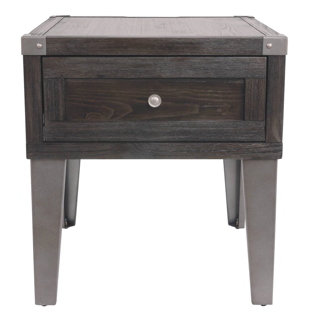 Ashley Furniture Tables Todoe - Gray Dark - Rectangular End Table 7 Ashley Furniture Tables Todoe - Gray Dark - Rectangular End Table