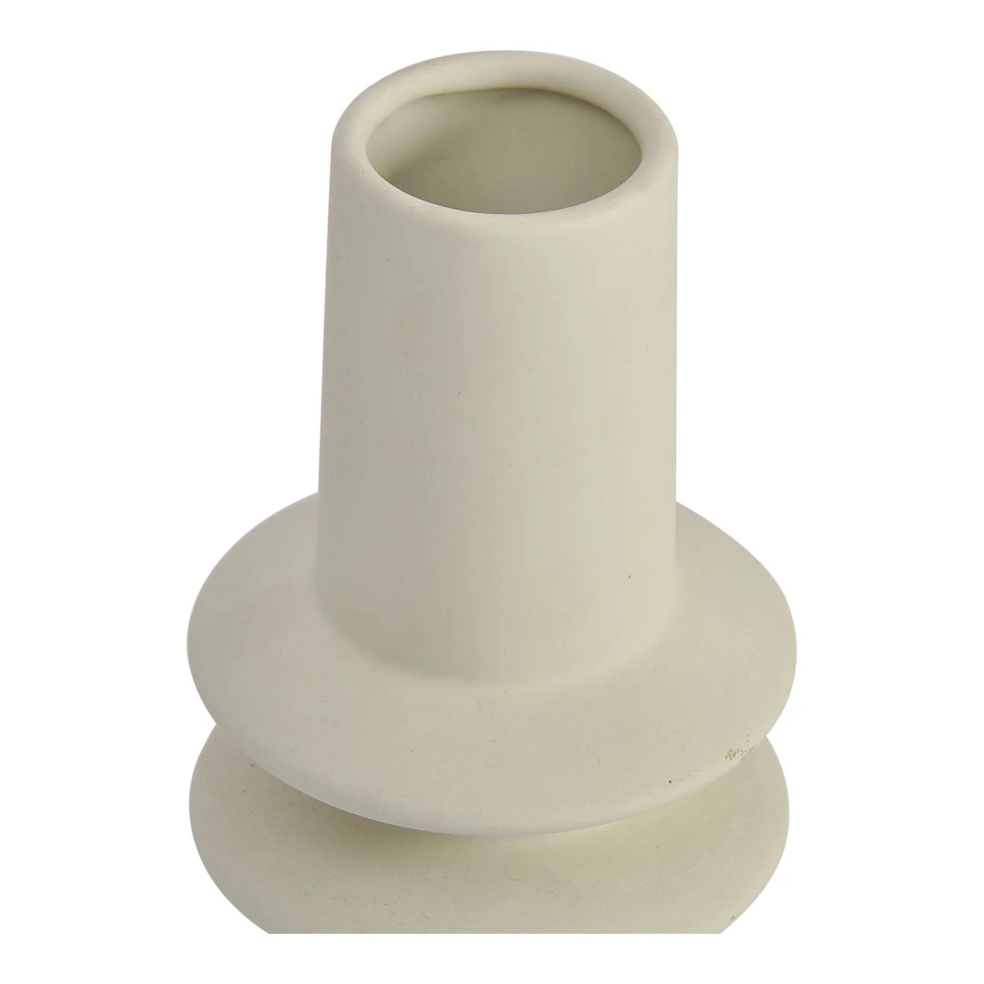 Moe's Home Collection Illustrator Planter 8.5in Cream 4 Moe's Home Collection Illustrator Planter 8.5in Cream