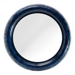 Moe's Home Collection Atlantis Mirror Blue
