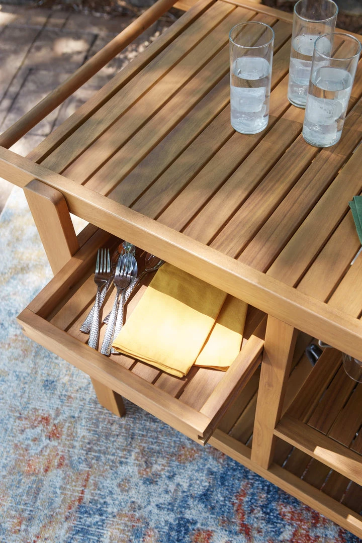 Ashley Furniture Kailani - Serving Cart Tables 12 Ashley Furniture Kailani - Serving Cart Tables