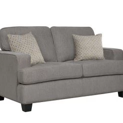 Emerald Home Carter Loveseat, Gray