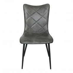 Moe's Home Collection Josie Dining Chair Grey-m2 Chairs