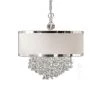 Accessories Uttermost Fascination 3 Light Silken Drum Pendant