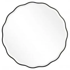Uttermost Aneta Black Round Mirror Accessories