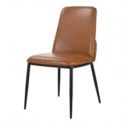 Moe's Home Collection Douglas Dining Chair Brown Chairs