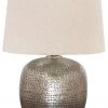 Ashley Furniture Magalie - Antique Silver Finish - Metal Table Lamp (1/cn) 1 Ashley Furniture Magalie - Antique Silver Finish - Metal Table Lamp (1/cn)