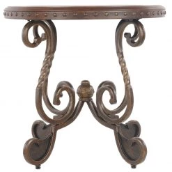 Ashley Furniture Rafferty - Dark Brown - Round End Table