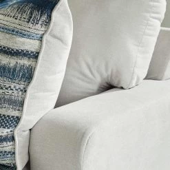 Benchcraft® Lowder - Stone - Left Arm Facing Loveseat 4 Pc Sectional