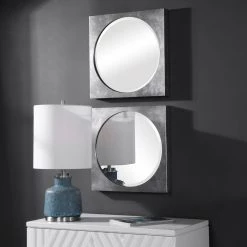 Accessories Uttermost Aletris Modern Square Mirrors, S/2