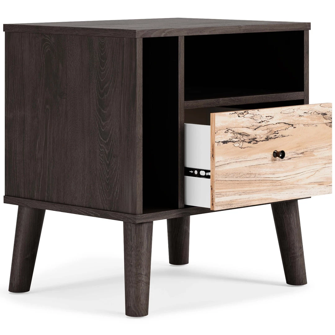 Ashley Furniture Nightstands Piperton - Brown / Black - One Drawer Night Stand 8 Ashley Furniture Nightstands Piperton - Brown / Black - One Drawer Night Stand