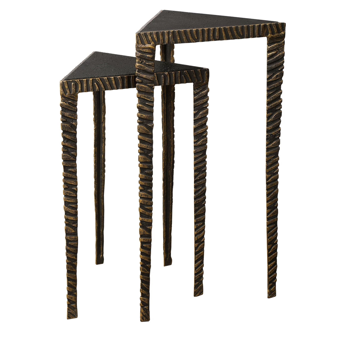 Uttermost Samiria Triangular Accent Tables, S/2 8 Uttermost Samiria Triangular Accent Tables, S/2