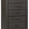 Ashley Furniture Brinxton - Charcoal - Five Drawer Chest Chests
