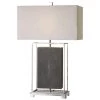 Accessories Uttermost Sakana Gray Textured Table Lamp