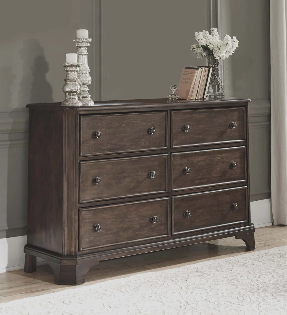 Signature Design By Ashley® Bedroom Sets Adinton - Brown - 8 Pc. - Dresser, Mirror, Chest, King Panel Bed With 2 Storage Drawers, 2 Nightstands 6 Signature Design By Ashley® Bedroom Sets Adinton - Brown - 8 Pc. - Dresser, Mirror, Chest, King Panel Bed With 2 Storage Drawers, 2 Nightstands