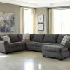 Benchcraft® Ambee - Slate - Left Arm Facing Sofa 3 Pc Sectional Sectionals