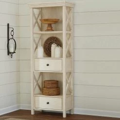 Ashley Furniture Bolanburg - Antique White - Display Cabinet Cabinets