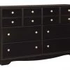 Ashley Furniture Mirlotown - Almost Black - Six Drawer Dresser