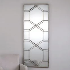 Accessories Uttermost Kennis Silver Leaner Mirror