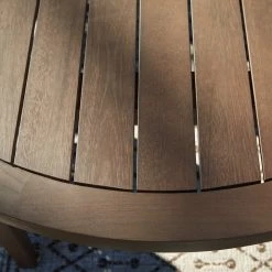 Signature Design By Ashley® Tables Germalia - Brown - Round Dining Table W/umb Opt