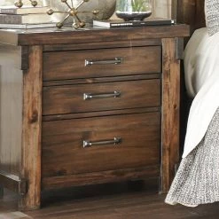 Ashley Furniture Lakeleigh - Brown - Three Drawer Night Stand 21 Ashley Furniture Lakeleigh - Brown - Three Drawer Night Stand