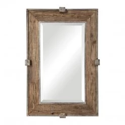 Accessories Uttermost Siringo Weathered Wood Mirror
