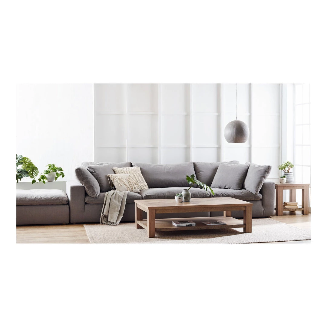 Moe's Home Collection Sectionals Clay Modular Sectional Livesmart Fabric Light Grey 5 Moe's Home Collection Sectionals Clay Modular Sectional Livesmart Fabric Light Grey