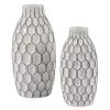 Ashley Furniture Dionna - White - Vase Set (2/cn) Table Decor