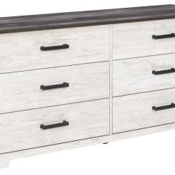 Ashley Furniture Shawburn - Attractive/Charcoal Gray - Six Drawer Dresser Dressers 15 Ashley Furniture Shawburn - Attractive/Charcoal Gray - Six Drawer Dresser Dressers