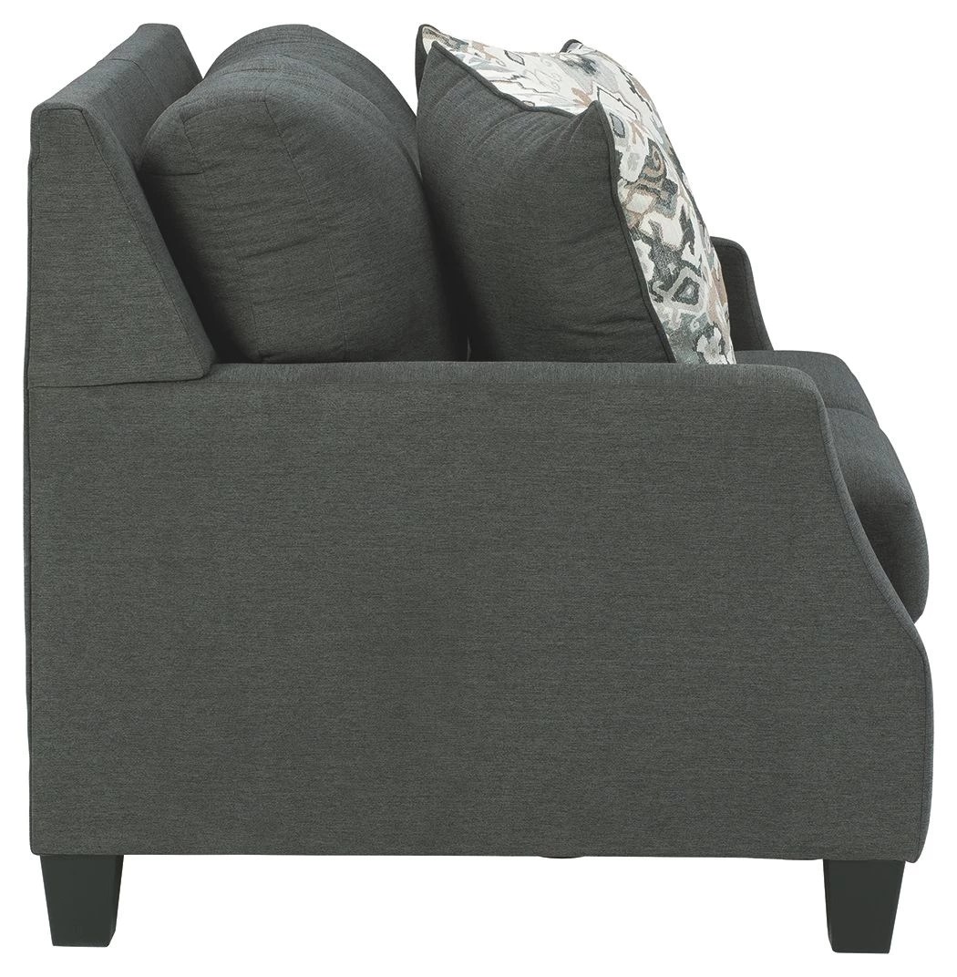 Ashley Furniture Bayonne - Gray Dark - Loveseat 5 Ashley Furniture Bayonne - Gray Dark - Loveseat