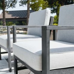 Signature Design By Ashley® Chairs Fynnegan - Gray - Lounge Chair W/cushion (2/cn) 14 Signature Design By Ashley® Chairs Fynnegan - Gray - Lounge Chair W/cushion (2/cn)