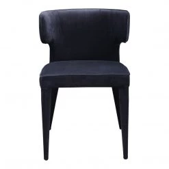 Moe's Home Collection Chairs Jennaya Dining Chair Black