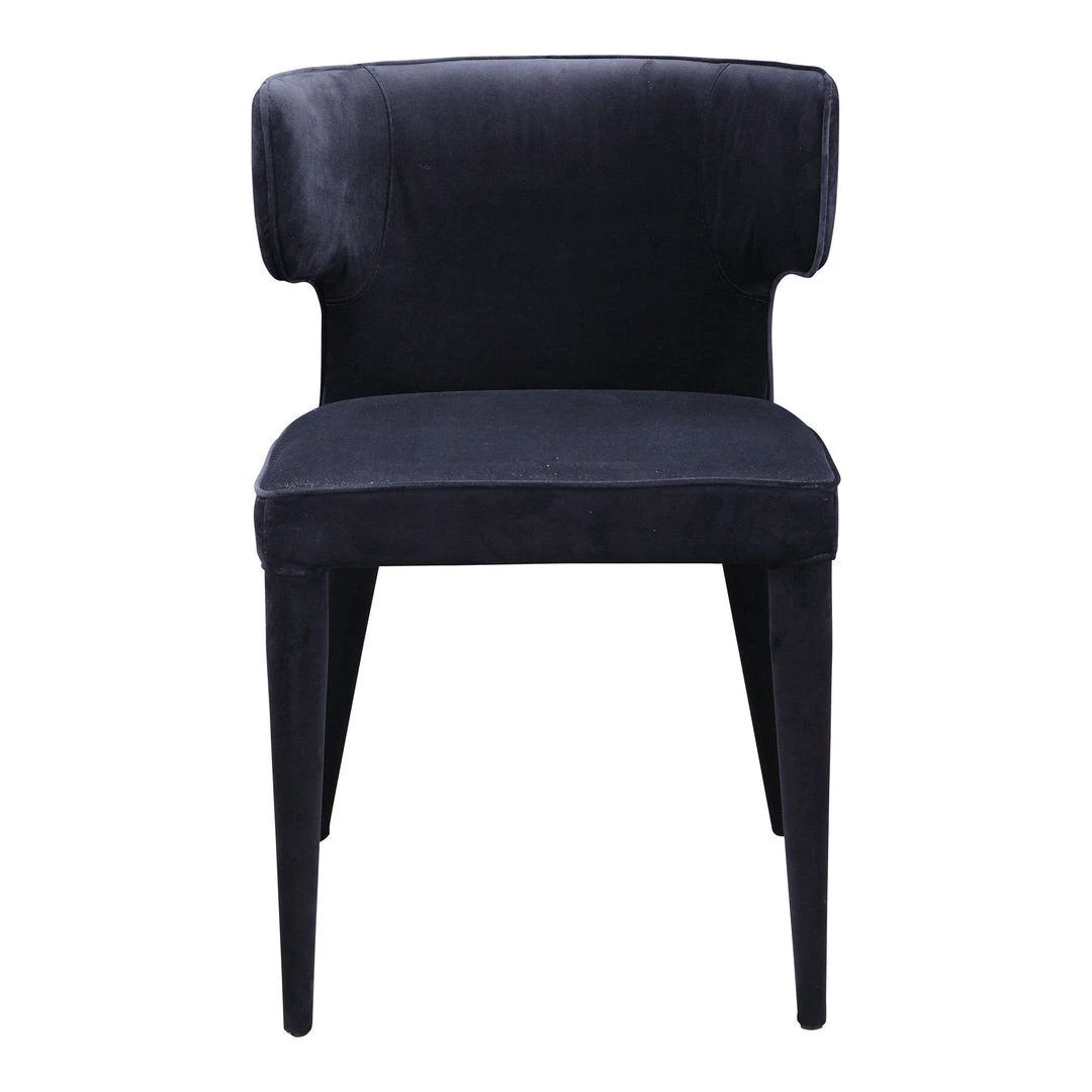 Moe's Home Collection Chairs Jennaya Dining Chair Black 3 Moe's Home Collection Chairs Jennaya Dining Chair Black