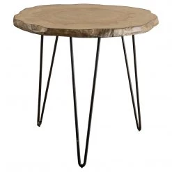 Uttermost Runay Wood Slab Side Table Tables