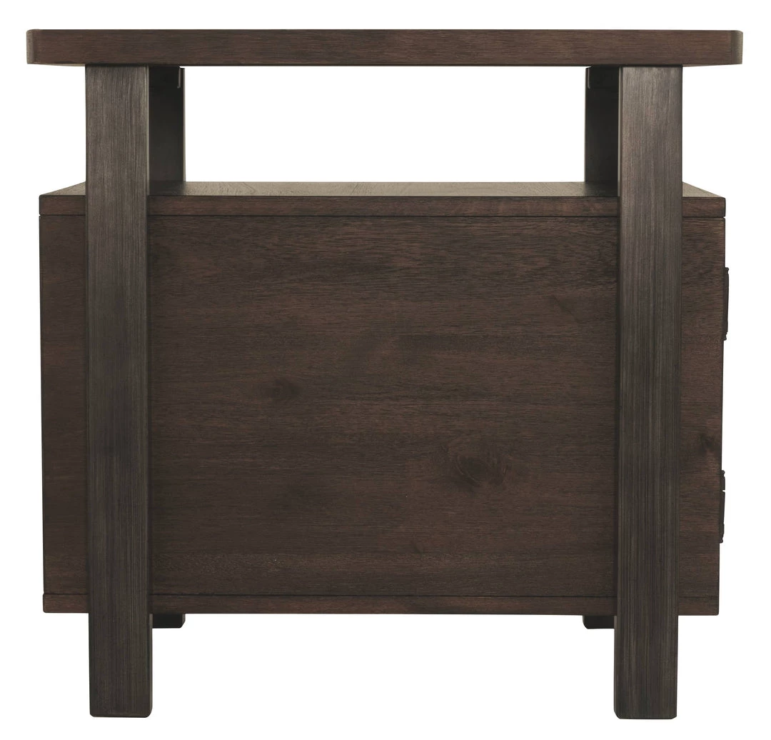 Ashley Furniture Vailbry - Brown - Chair Side End Table 10 Ashley Furniture Vailbry - Brown - Chair Side End Table