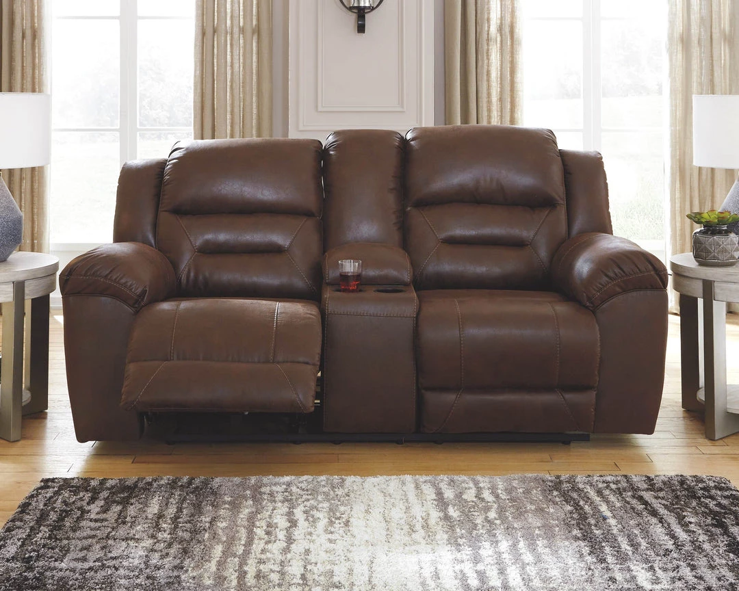 Signature Design By Ashley® Stoneland - Reclining Power Sofa, Double Reclining Power Loveseat With Console 9 Signature Design By Ashley® Stoneland - Reclining Power Sofa, Double Reclining Power Loveseat With Console