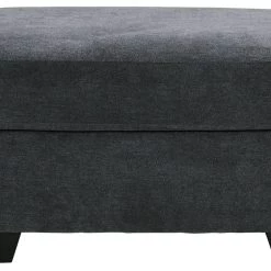 Ashley® Ambrielle - Gunmetal - Oversized Accent Ottoman