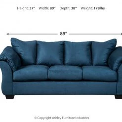 Ashley Furniture Darcy - Sofa Sleeper Contemporary - Sleeper Sofas