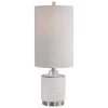 Uttermost Elyn Glossy White Accent Lamp