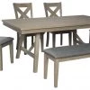 Ashley Furniture Tables Aldwin - Dark Gray - Rectangular Dining Room Table