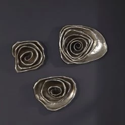 Accessories Uttermost Amalie Metal Spiral Wall Decor, S/3