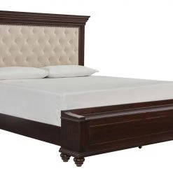 Signature Design By Ashley® Beds Brynhurst - Dark Ultimate Best In Class Upholstered Bed
