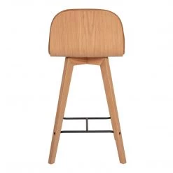 Moe's Home Collection Stools Napoli Leather Counter Stool Tan